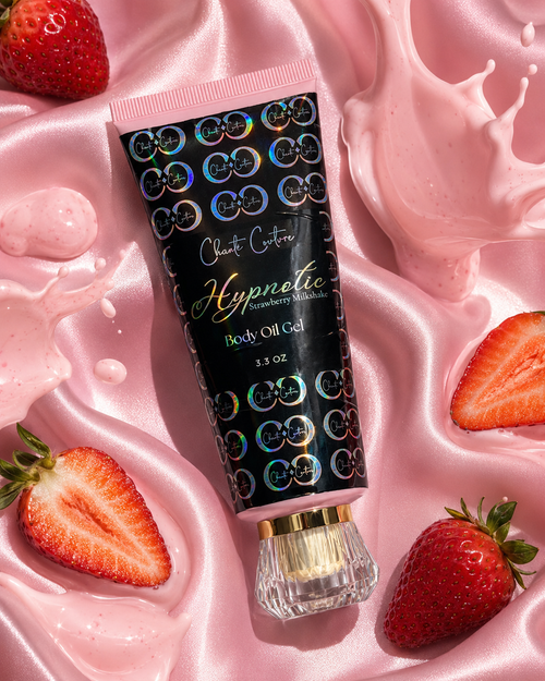 Hypnotic Strawberry Milkshake Body Oil Gel